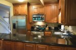 Kitchen with Granite Counters, Stainless Steel Appliances